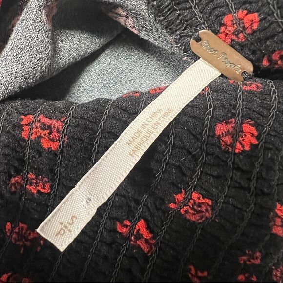 Free People Flowers in Her Hair Tunic Top Size Small - Picture 6 of 10